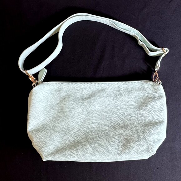 Steve Madden Mint Green Purse 14" by 8" - Picture 3 of 6